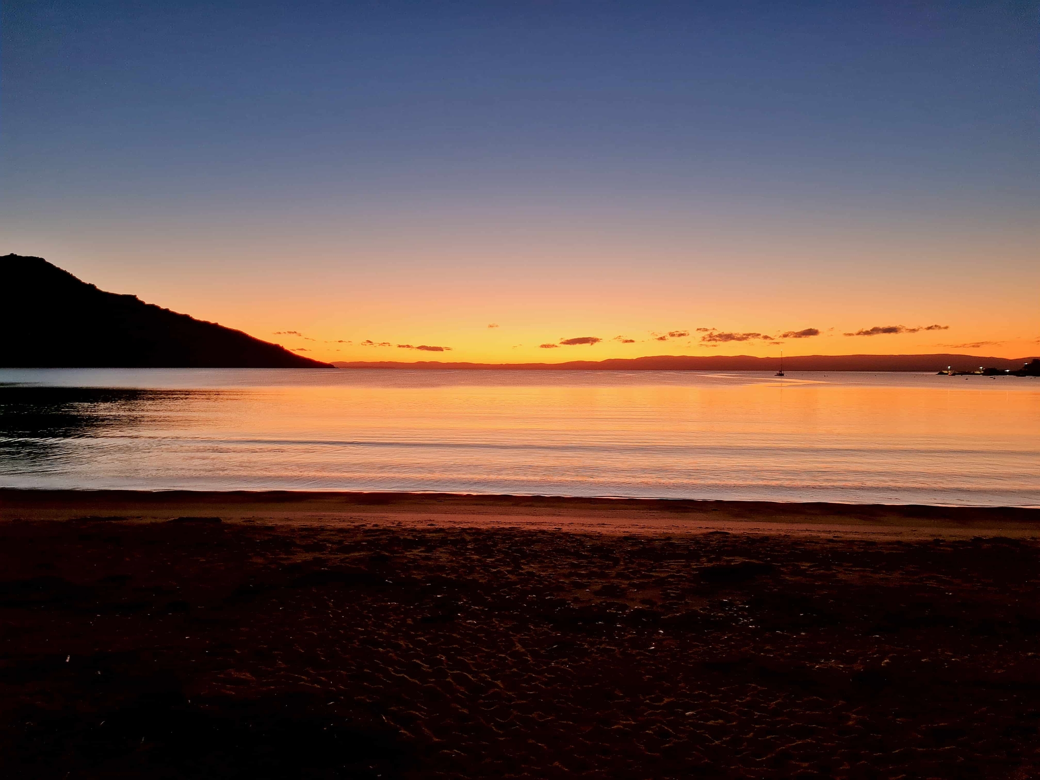 Sunset over Freycinet National Park